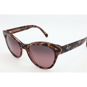 Maui Jim Kuuipo MJ 799-09A Tortoise Polarized Sunglasses Maui Rose Lenses (A)